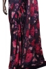 Designer Floral Pure Satin Crepe Silk Saree